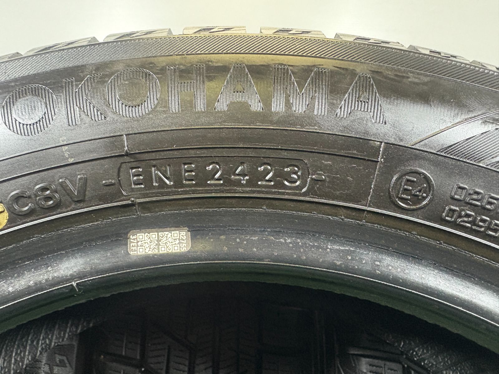 送料無料☆155/65R14 ヨコハマ IG60 2023年製 4本 冬 タイヤ