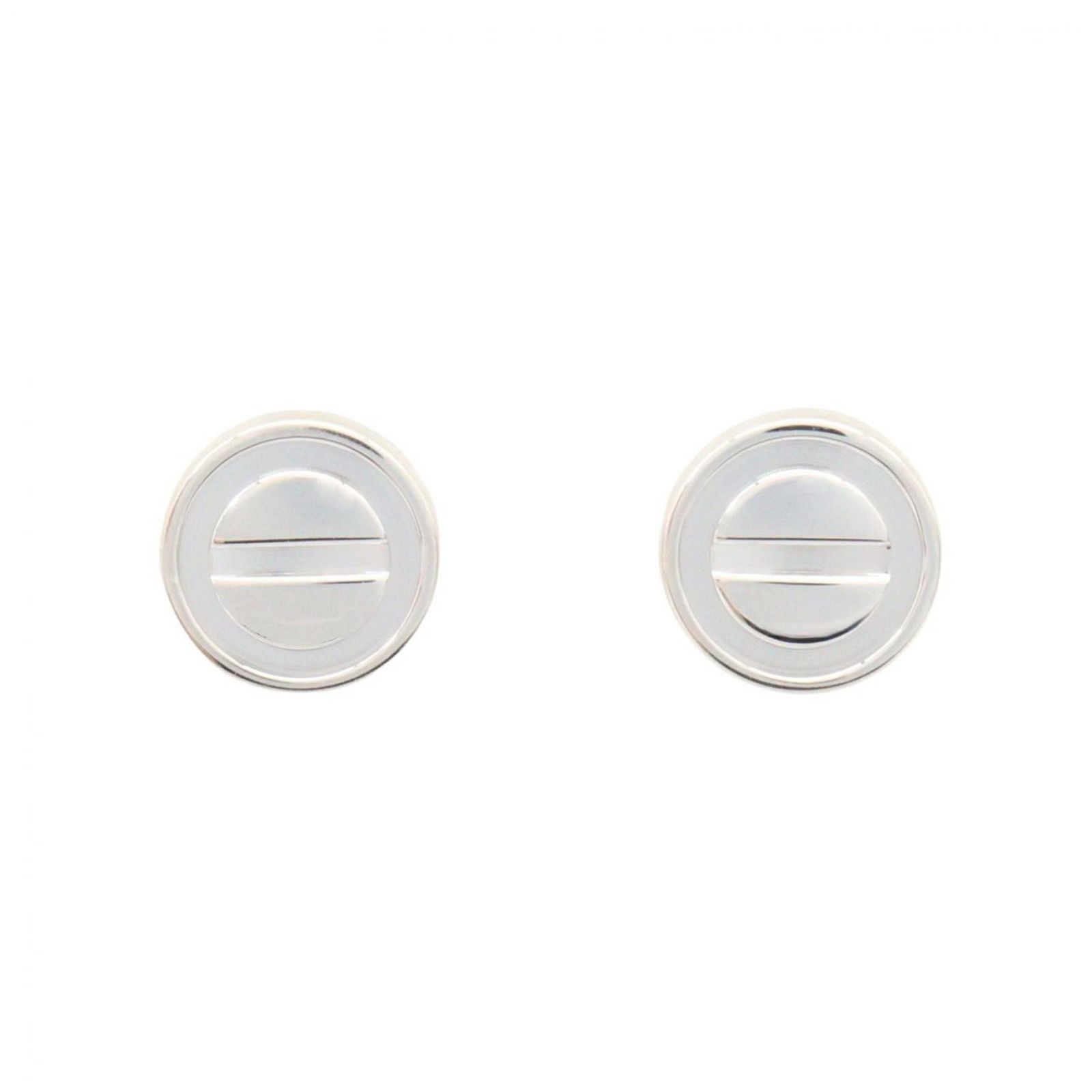 カルティエ CARTIER ピアス ラブピアス K18WG（ホワイトゴールド） ラブピアス レディース Used A