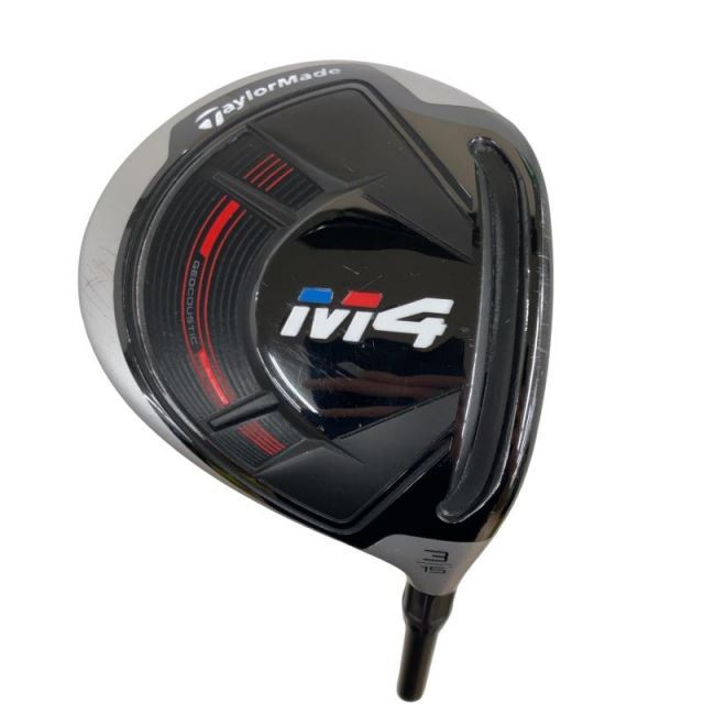 【中古】 テーラーメイド M4 3W フェアウェイウッド FW Tour AD IZ-6 (フレックスS) メンズ 男性用 右利き 右用 Cランク ゴルフクラブ