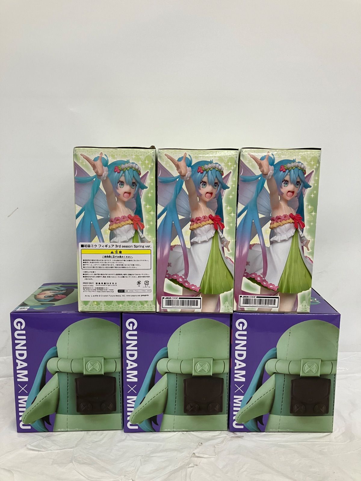 未開封 初音ミク フィギュア 2種6個セット LF6A20 f107 - メルカリ