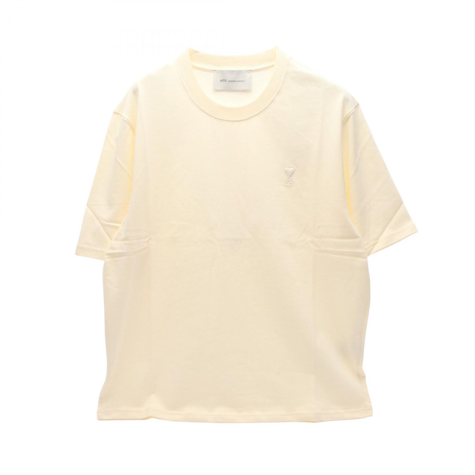アミ AMI カットソー AMI DE COEUR エンボスロゴ UTS341.726136M コットン Tシャツ ユニセックス 新品