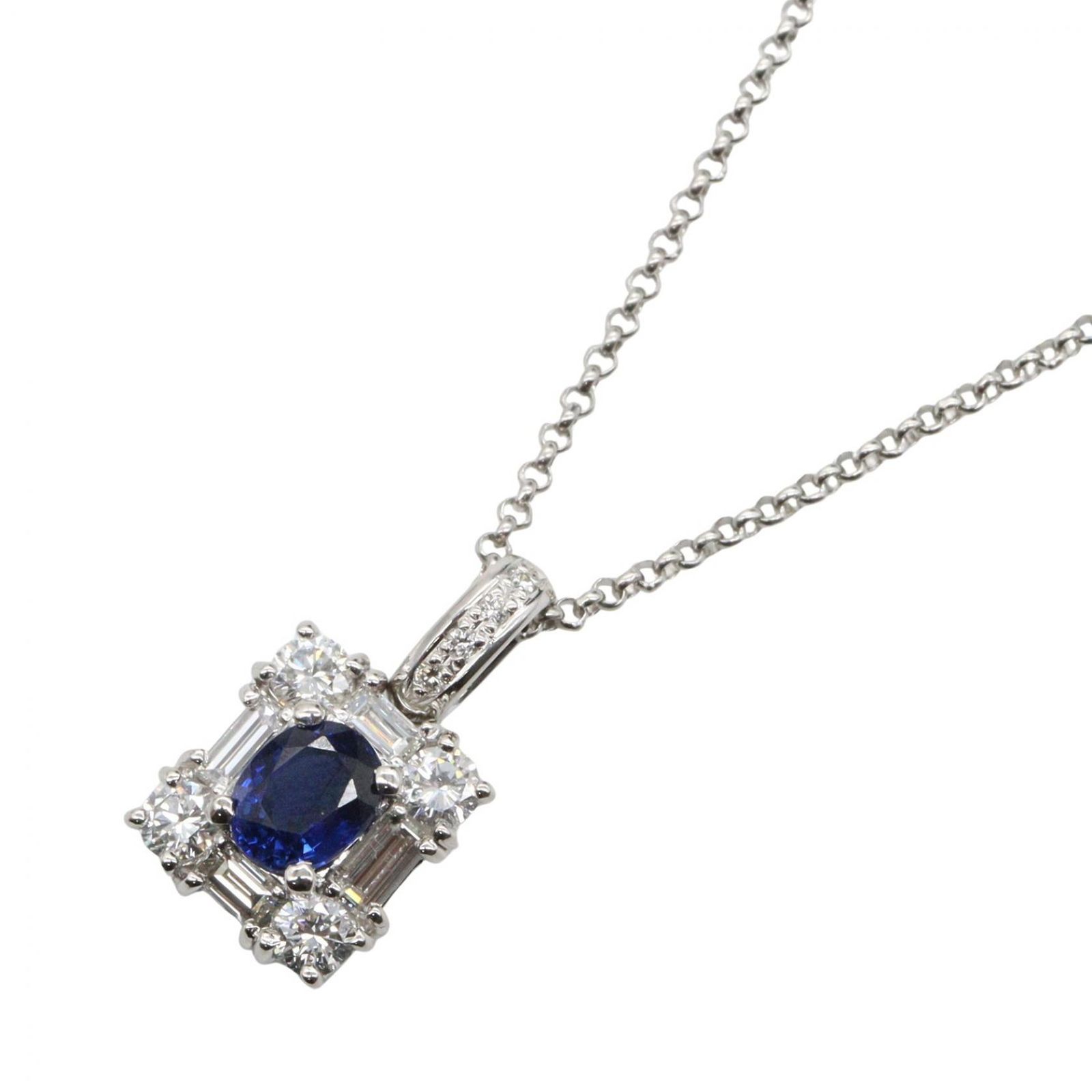 ジュエリー JEWELRY ネックレス サファイア ダイヤモンド ネックレス