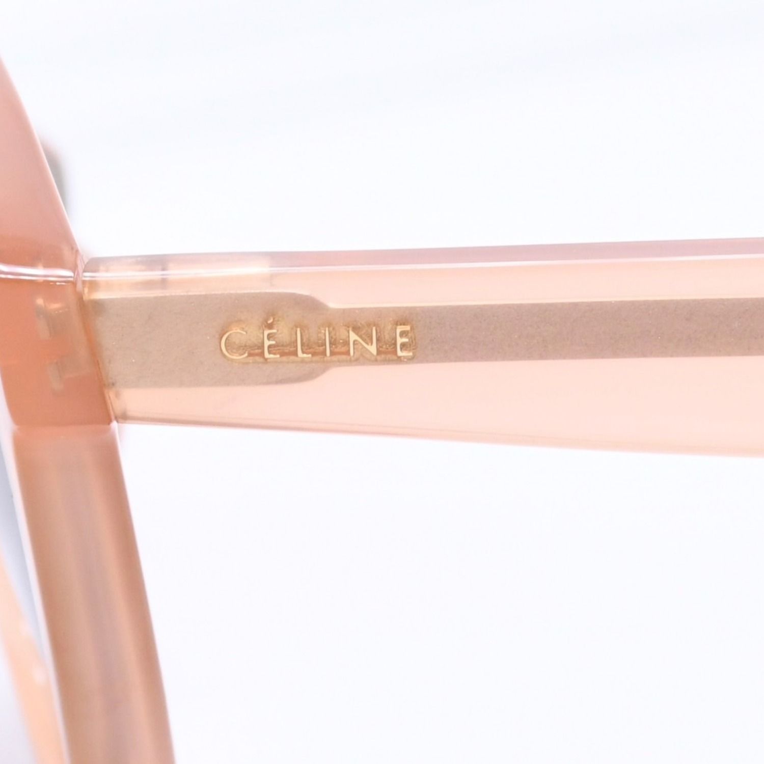 極美品 CELINE セリーヌ Sunglasses サングラス フィービー期 ピンク 