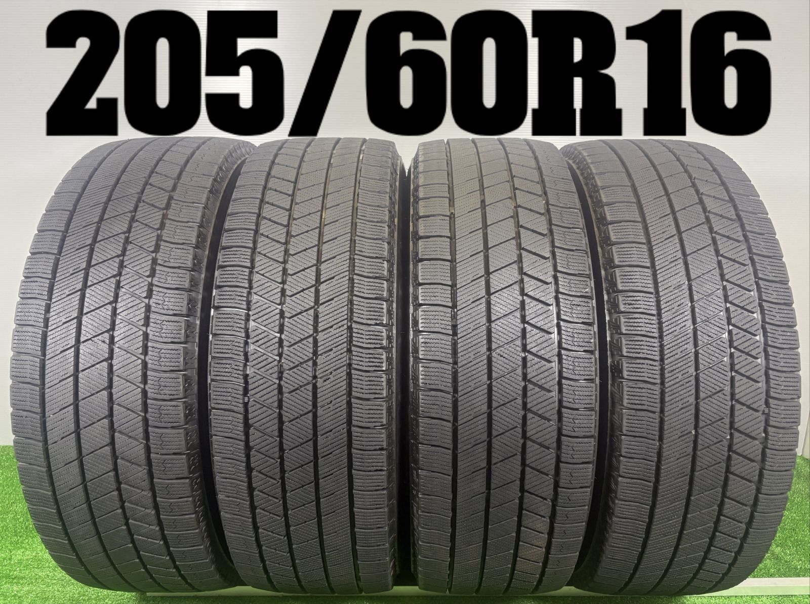 ブリヂストン VRX スタッドレスタイヤ ホイール205/60R16 ×4本中古 送料無料☆205/60R16 ブリヂストン VRX3 2024年製 4本 冬 タイヤ