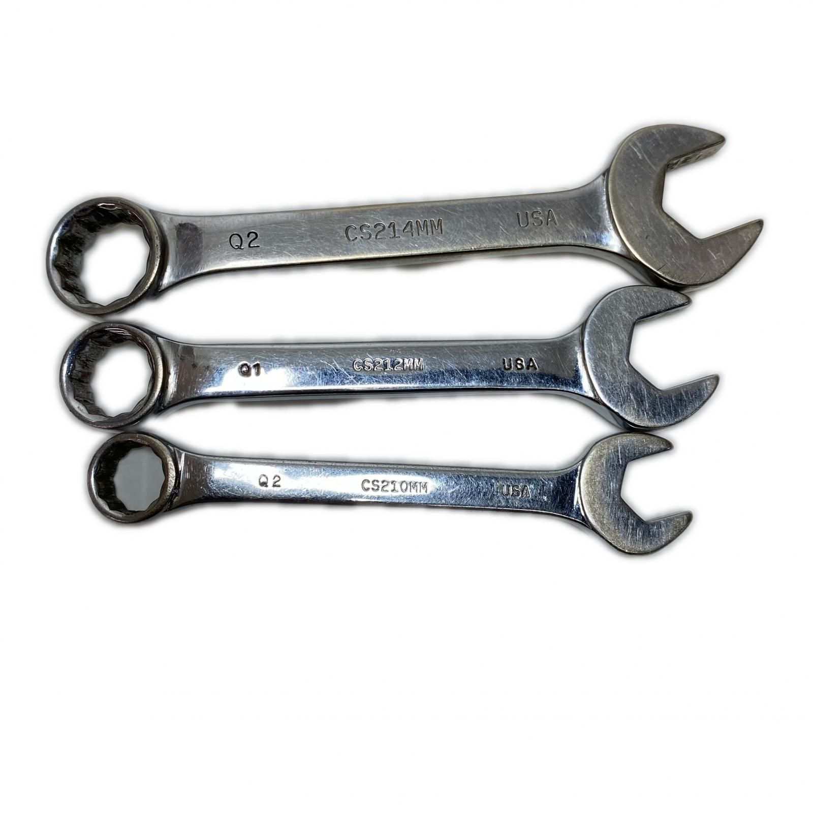 MAC TOOLS マック コンビネーションレンチ 5本セット CS210MM,CS212MM 