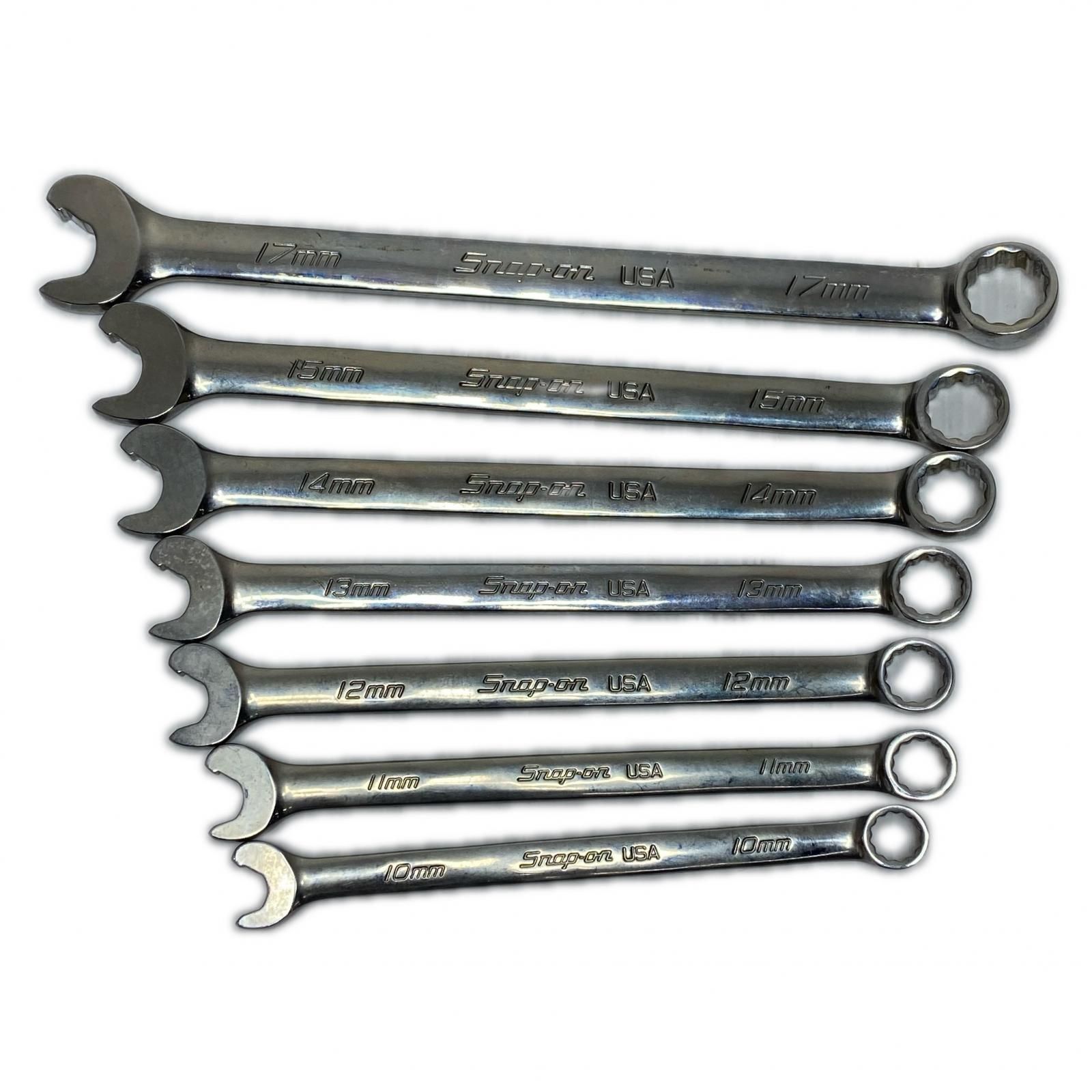Snap-on スナップオン コンビネーションレンチ 7本セット SRXM10,SRXM11,SRXM12,SRXM13,SRXM14,SRXM15,SRXM17 SRXM