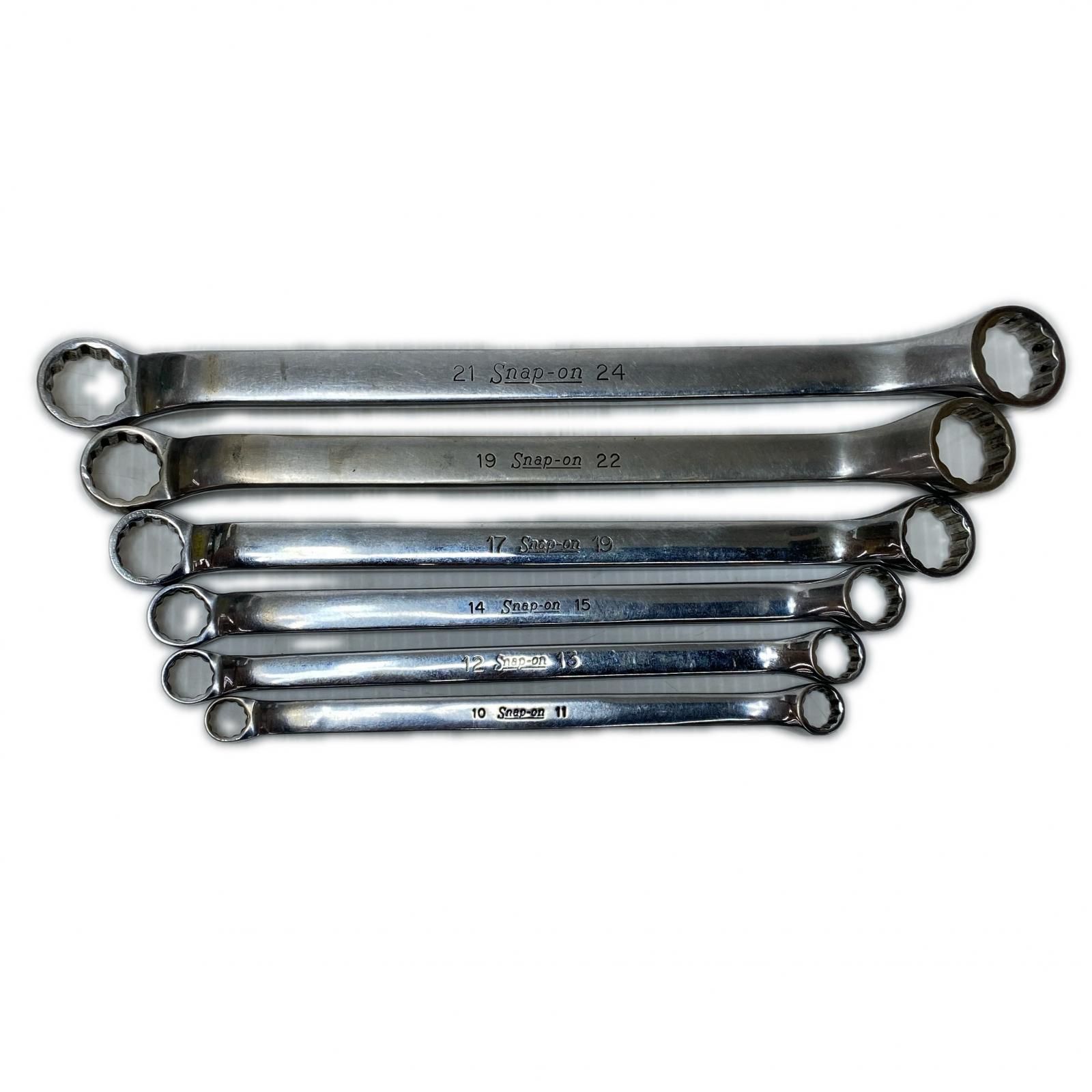 Snap-on スナップオン 両口メガネレンチ 6本セット XBM1011,XBM1213,XBM1415,XBM1719,XBM1922,XBM2124 XBM