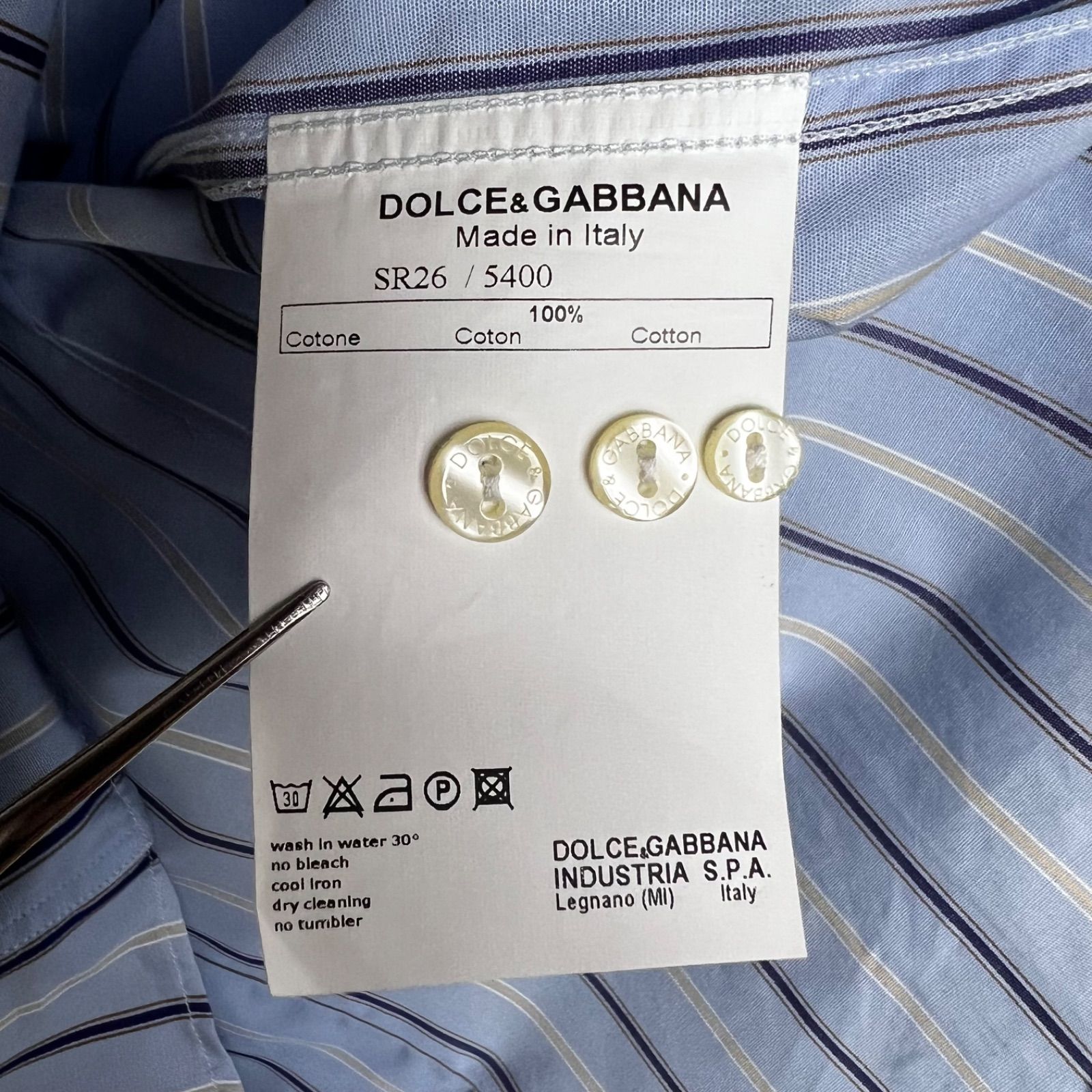 dolce&gabbana archive ドルチェ&ガッバーナ ドレスシャツ メルカリ