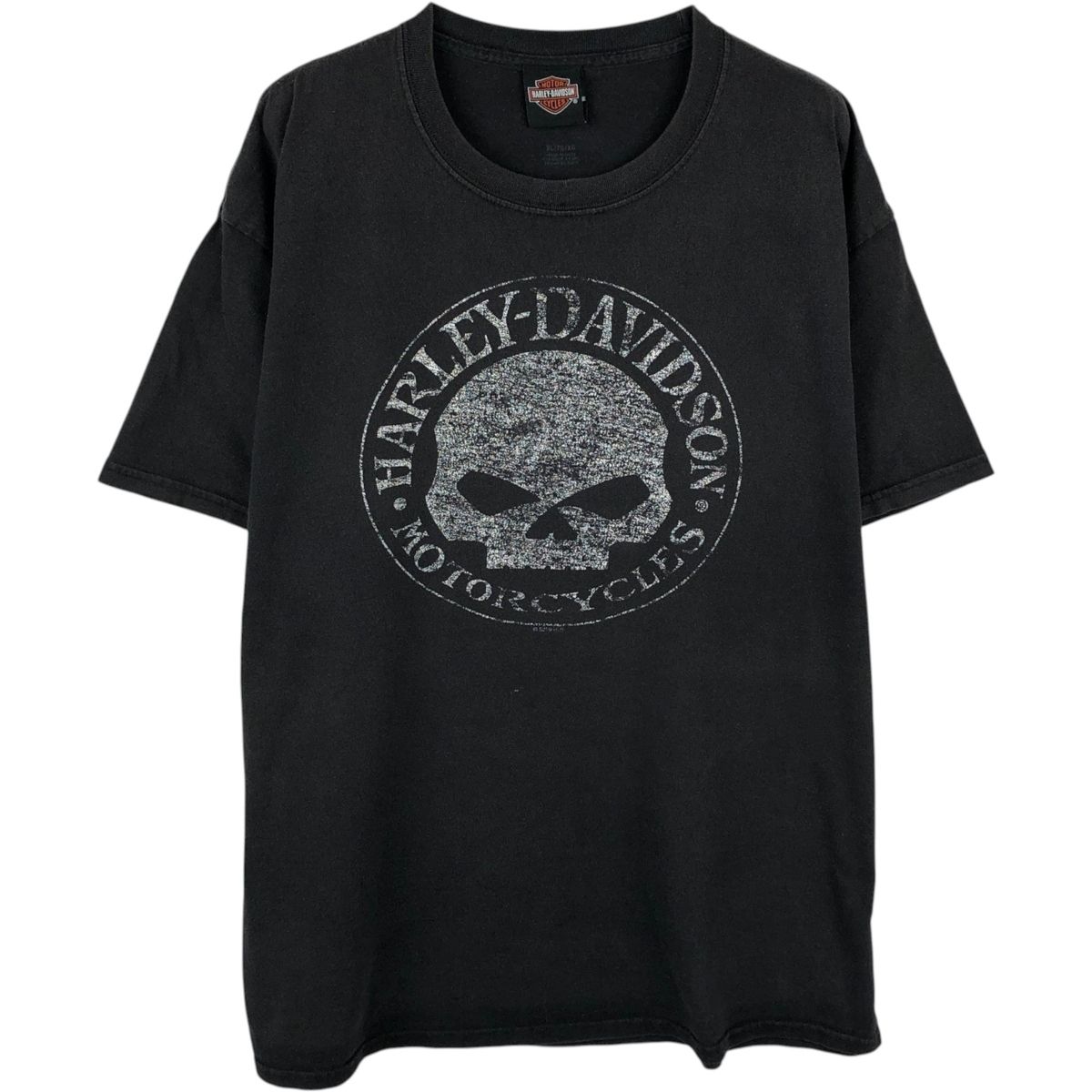 古着 ハーレーダビッドソン Harley-Davidson ドクロ柄 スカル柄 モーターサイクル バイクTシャツ メンズXL相当/eaa648519