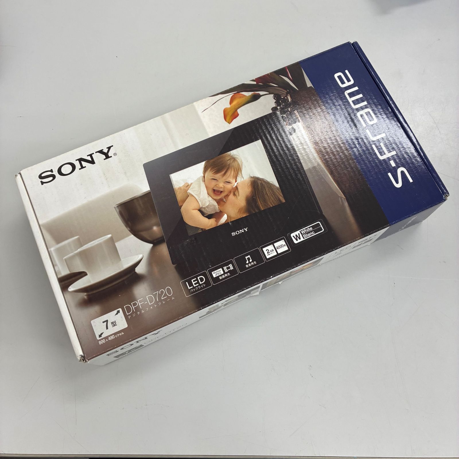 ☆SONY デジタルフォトフレーム DPF-D720 7型 箱あり - メルカリ