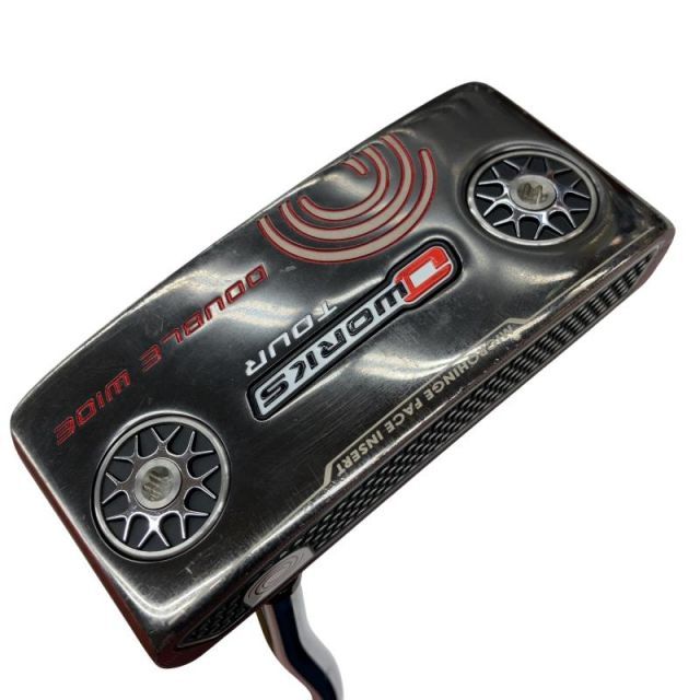 【中古】 オデッセイ O WORKS TOUR RED DOUBLE WIDE 34インチ パター PT スチール (フレックスその他) メンズ 男性用 右利き 右用 Cランク ゴルフクラブ