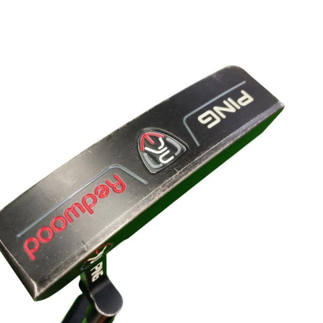 【中古】 ピン Redwood Anser(ブラックサテン) 33インチ パター PT スチール (フレックスその他) メンズ 男性用 右利き 右用 Cランク ゴルフクラブ