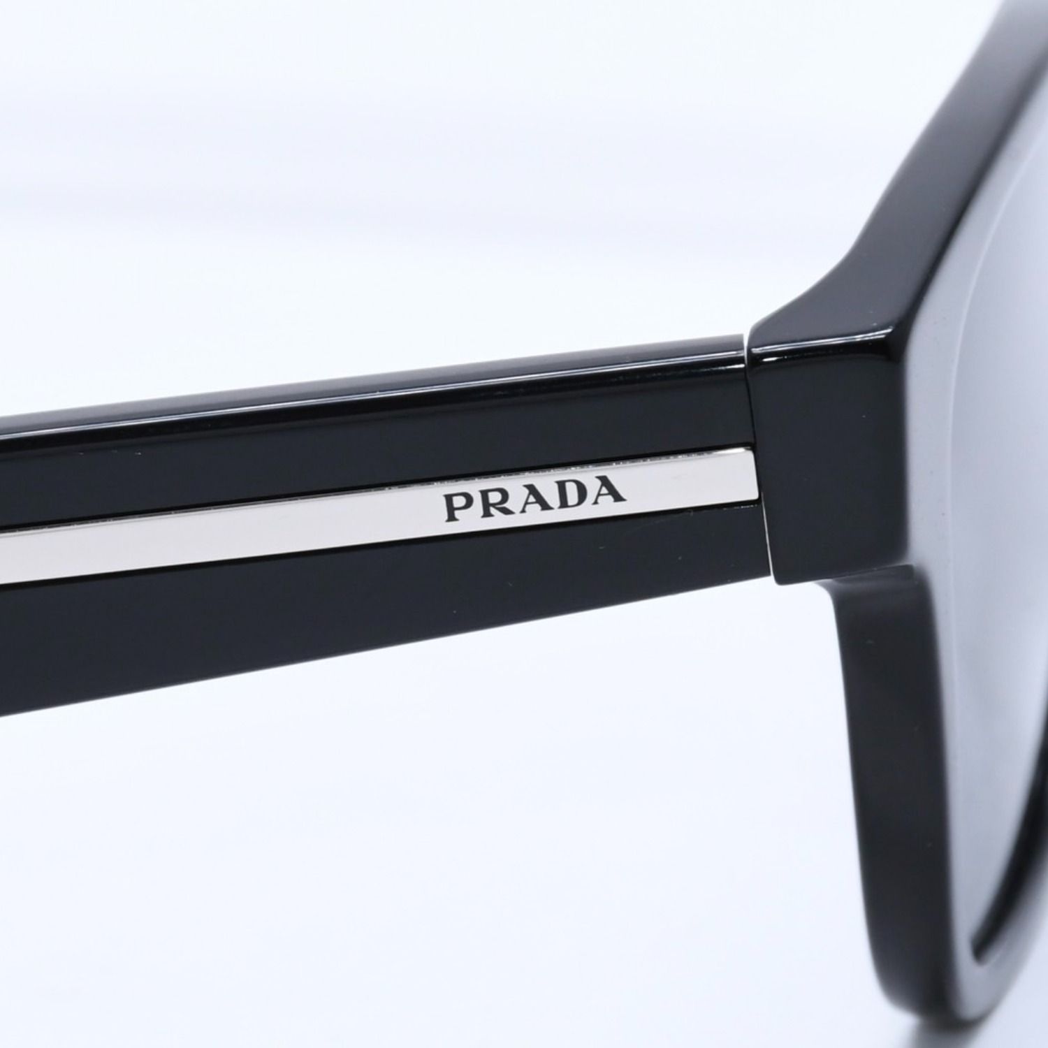 極美品 PRADA プラダ Sunglasses サングラス ブラック ダークブルー
