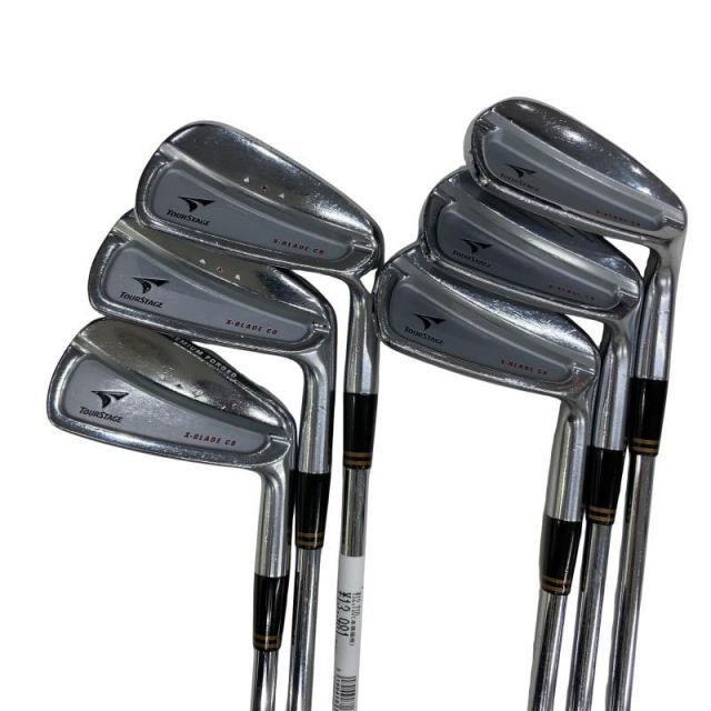 【中古】 ブリヂストン TOURSTAGE X-BLADE CB(2006) 6S アイアンセット IR NS PRO 1050GH (フレックスS) メンズ 男性用 右利き 右用 Cランク ゴルフクラブ