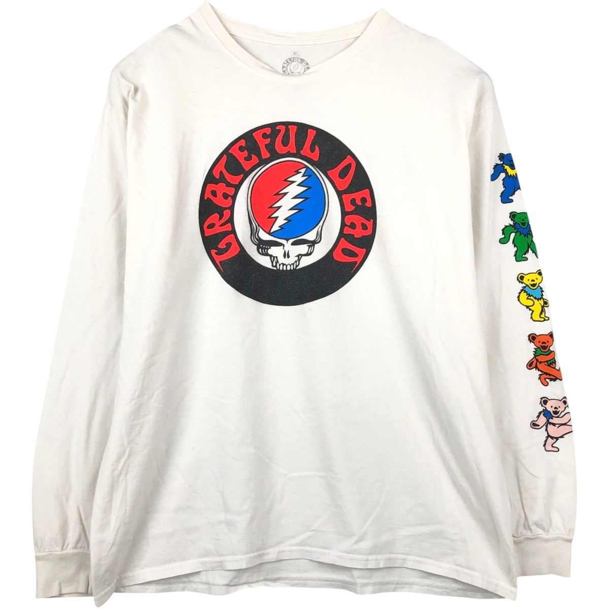 USED グレイトフルデッド GRATEFUL DEAD ロゴプリントZIP UPパーカー Mサイズ DEAD GRATEFUL グレイトフルデッド THE DEAD「グレイトフル・デッド USED