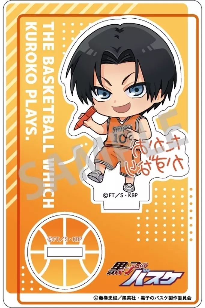[Used] Acrylic Stand/Acrylic Panel Takao Kazunari Signature Drawing Mini Acrylic Stand “Kuroko's Basketball”