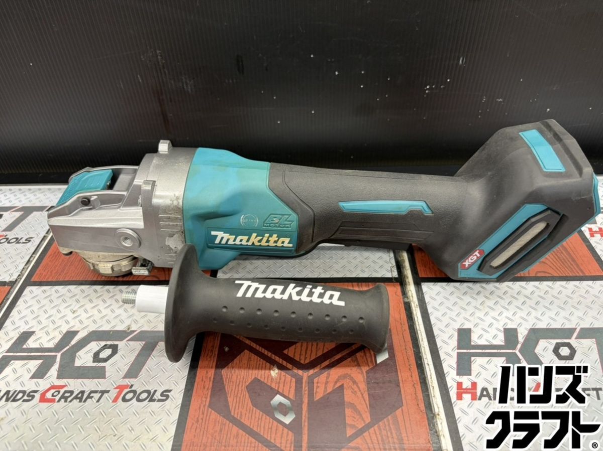 ■【中古品】マキタ makita GA047GZ ディスクグラインダ XLOCK対応 125mm 40V サイドグリップ付【ハンズクラフト宮崎新名爪店】