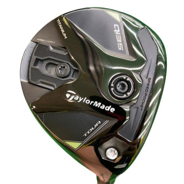 【中古】 テーラーメイド Qi35 TOUR 3W フェアウェイウッド FW Diamana SILVER TM55(Qi35 FW) (フレックスS) メンズ 男性用 右利き 右用 Cランク ゴルフクラブ
