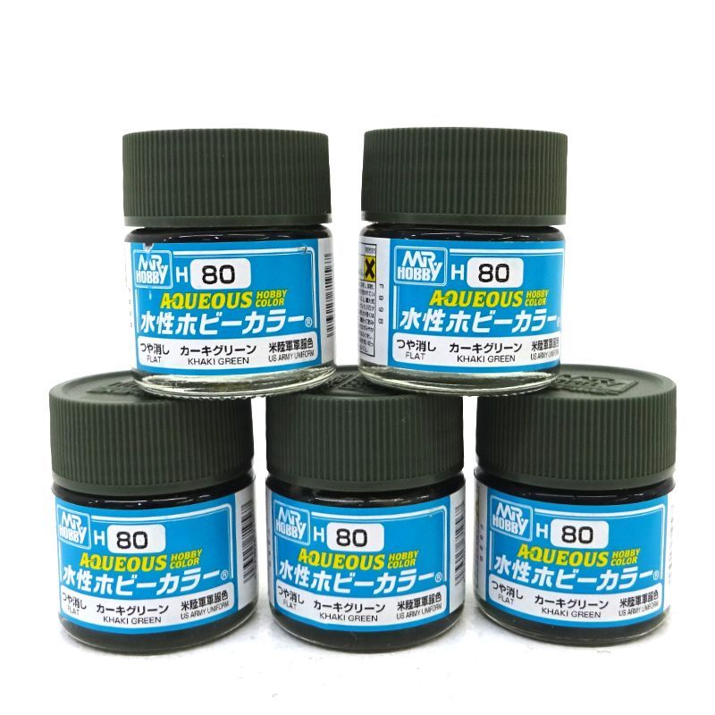 三重店】水性ホビーカラー グリーン/カーキ系 日英米陸軍 まとめ売り