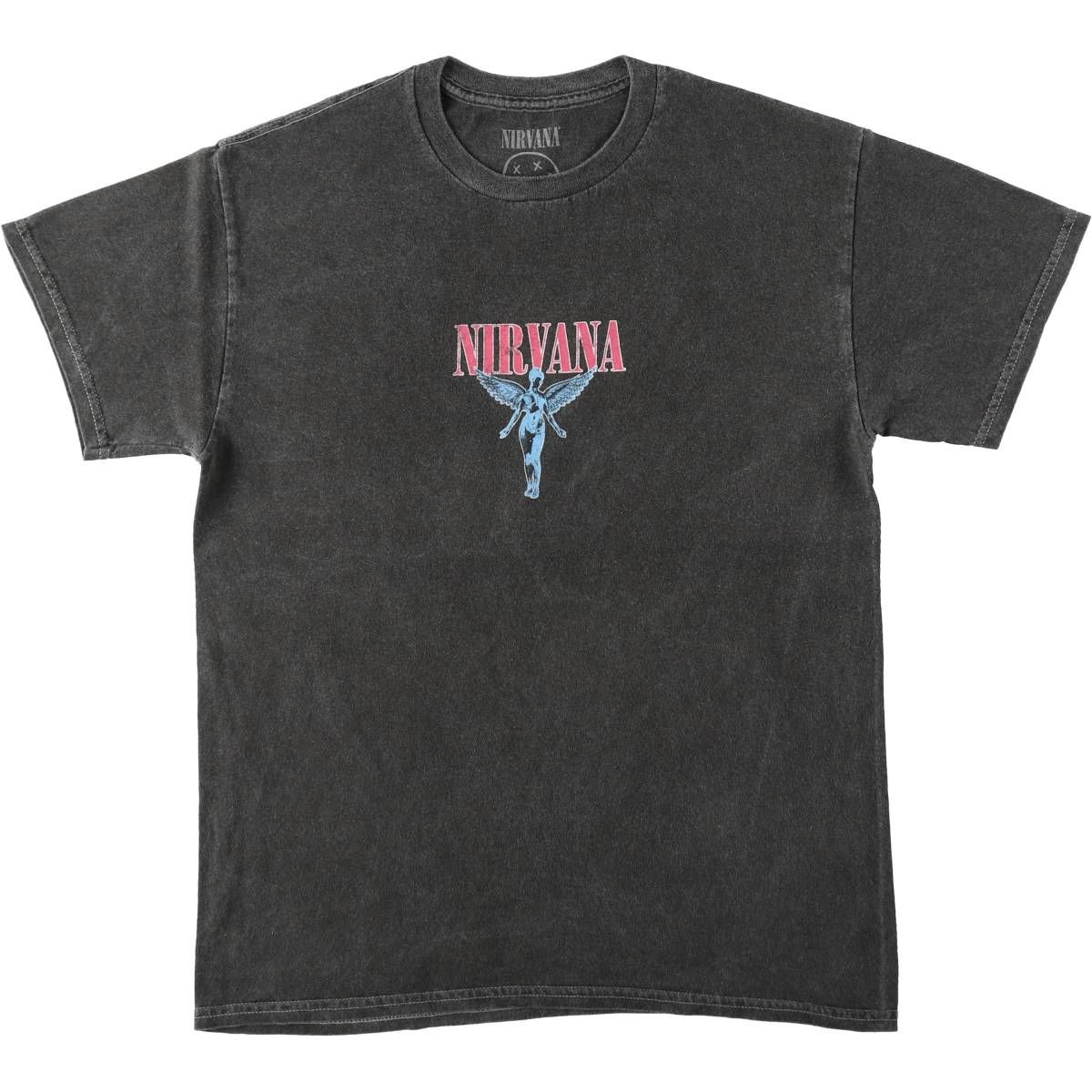 古着 NIRVANA ニルヴァーナ バンドTシャツ バンT メンズS相当/eaa652712