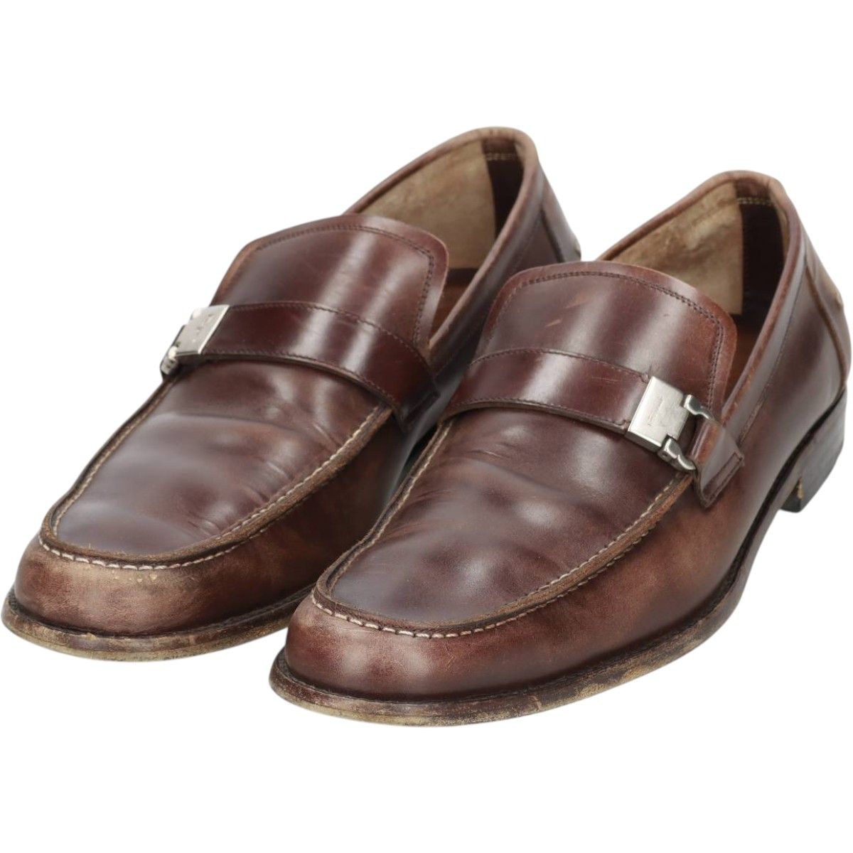古着 フェラガモ Salvatore Ferragamo ローファーシューズ イタリア製 メンズ28.0cm相当/saa016039