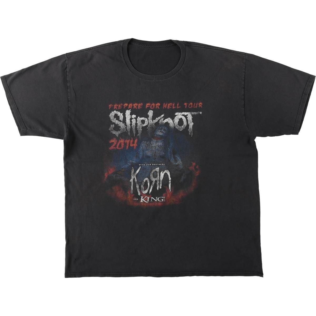 古着 SLIPKNOT スリップノット バンドTシャツ バンT メンズXL相当/eaa651851