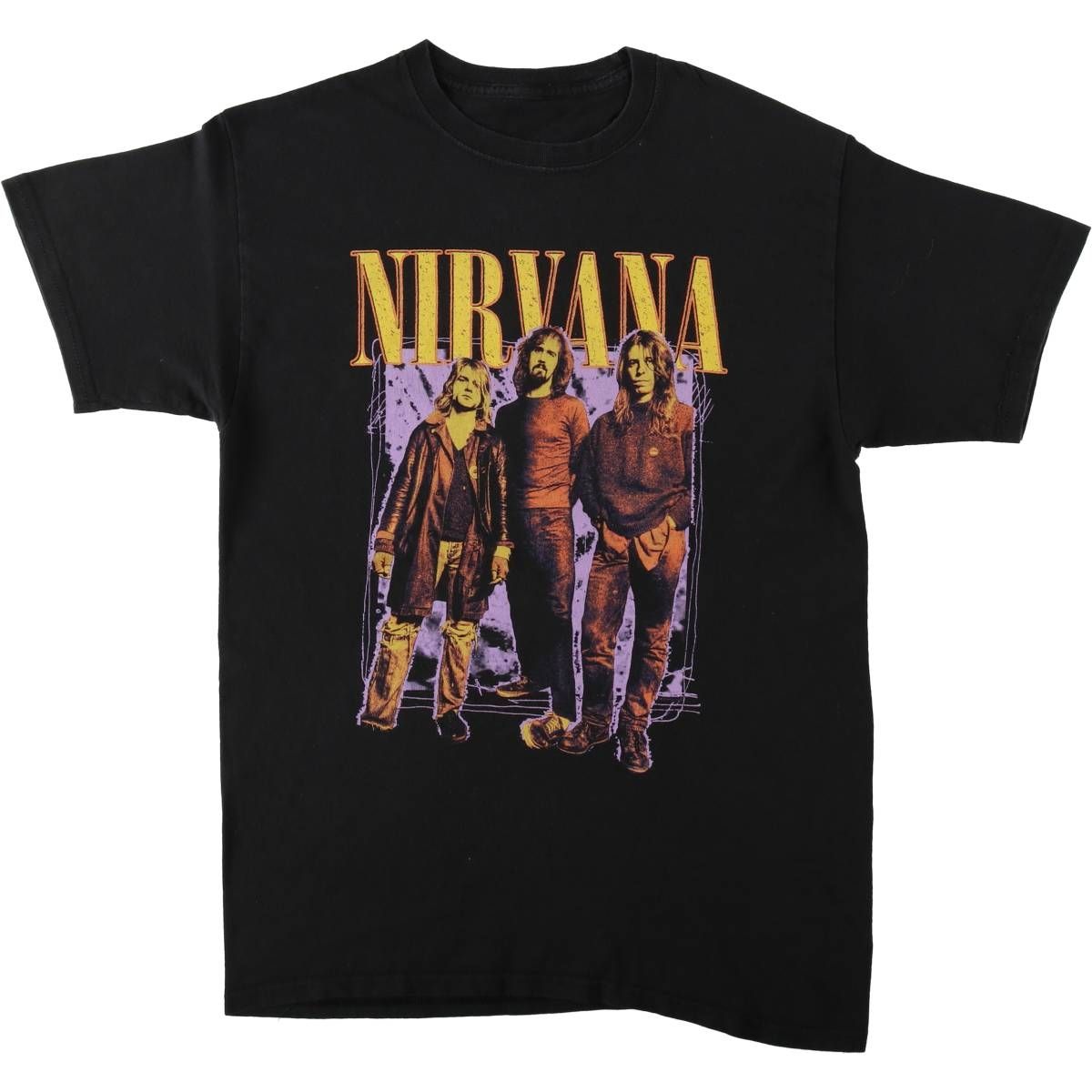古着 NIRVANA ニルヴァーナ バンドTシャツ バンT メンズS相当/eaa651856