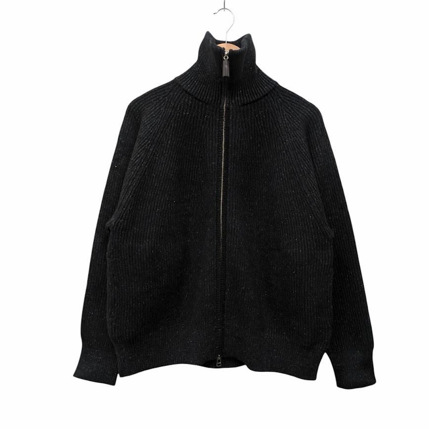 未使用品 OLD JOE オールドジョー SILK NEP WOOL ZIP SWEATER シルク