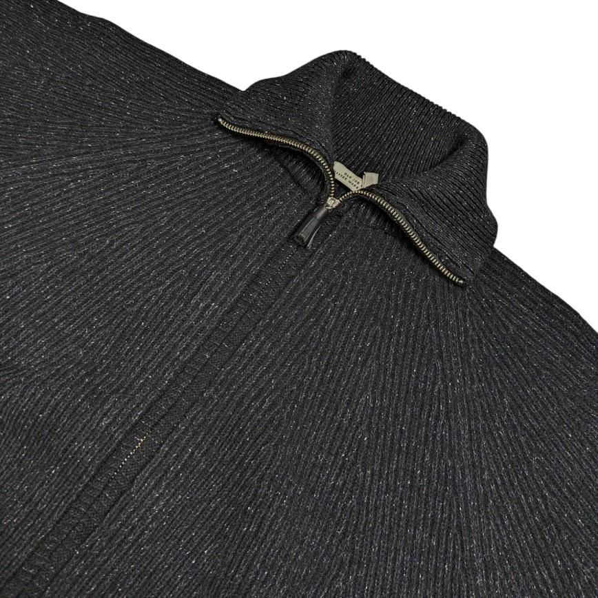 未使用品 OLD JOE オールドジョー SILK NEP WOOL ZIP SWEATER シルク
