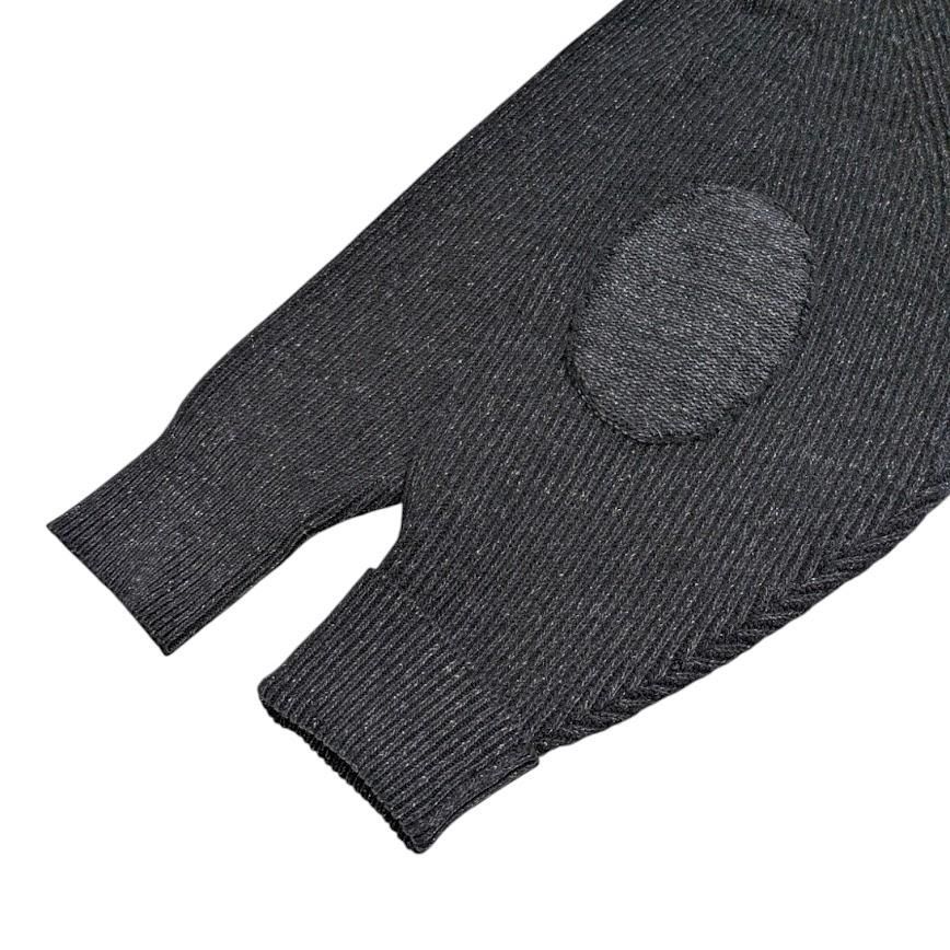 未使用品 OLD JOE オールドジョー SILK NEP WOOL ZIP SWEATER シルク