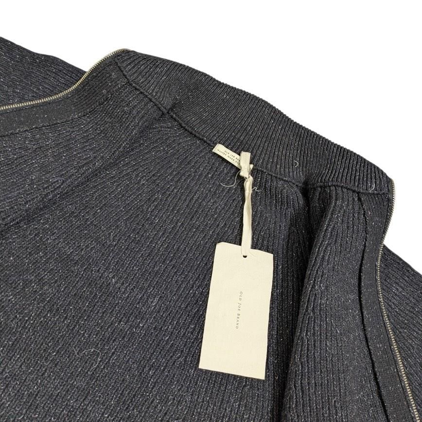 未使用品 OLD JOE オールドジョー SILK NEP WOOL ZIP SWEATER シルク