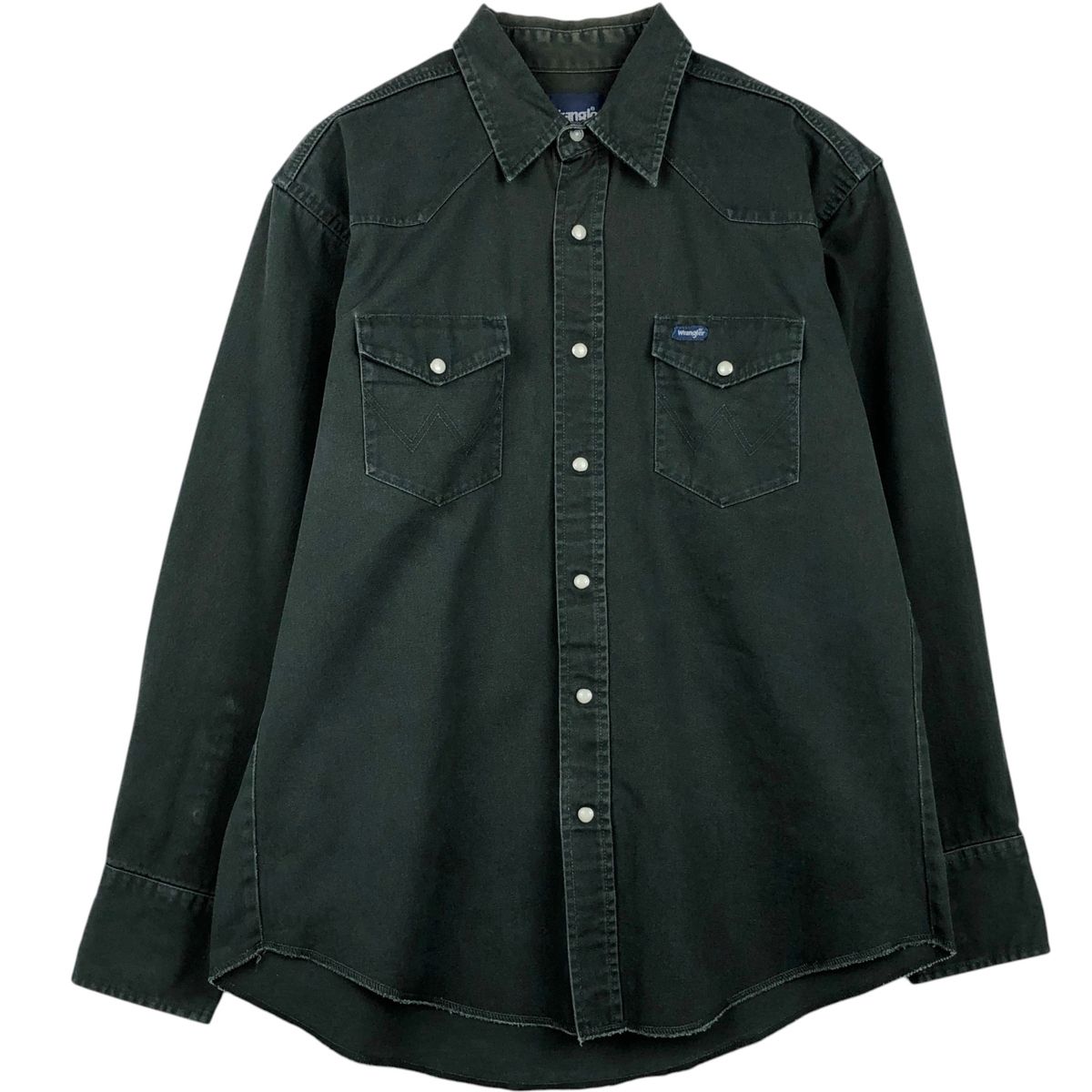 古着 ラングラー Wrangler 長袖 ウエスタンシャツ メンズXL相当/eaa652001