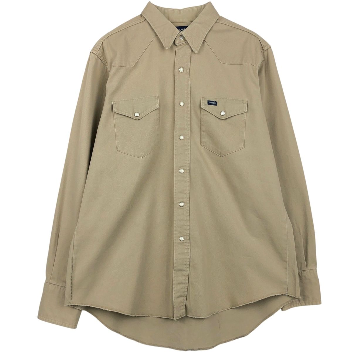 古着 ラングラー Wrangler 長袖 ウエスタンシャツ メンズXL相当/eaa652004