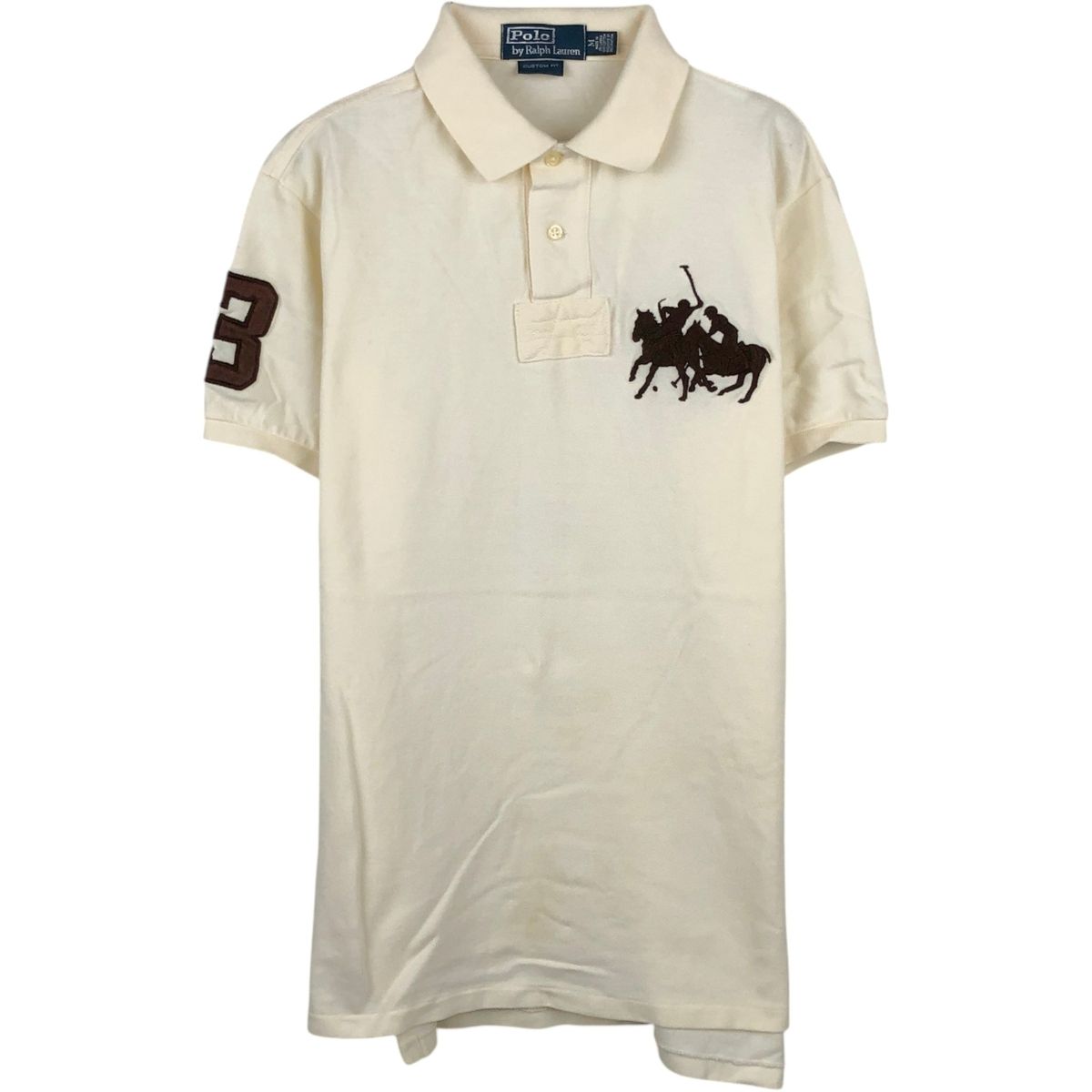 古着 ラルフローレン Ralph Lauren POLO by Ralph Lauren ダブルポニー 半袖 ポロシャツ メンズM相当/eaa648941