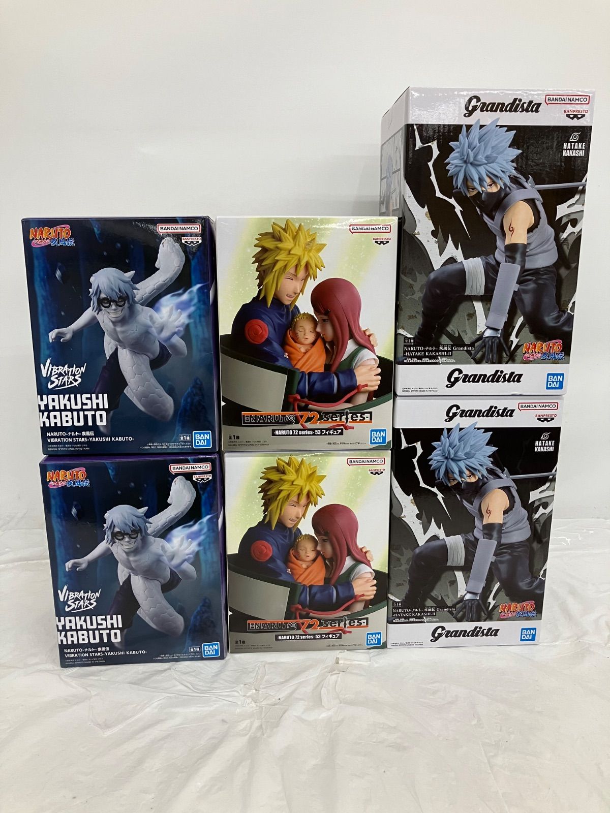 未開封 NARUTO 疾風伝 フィギュア 3種6個セット LF6A22 f101 - メルカリ