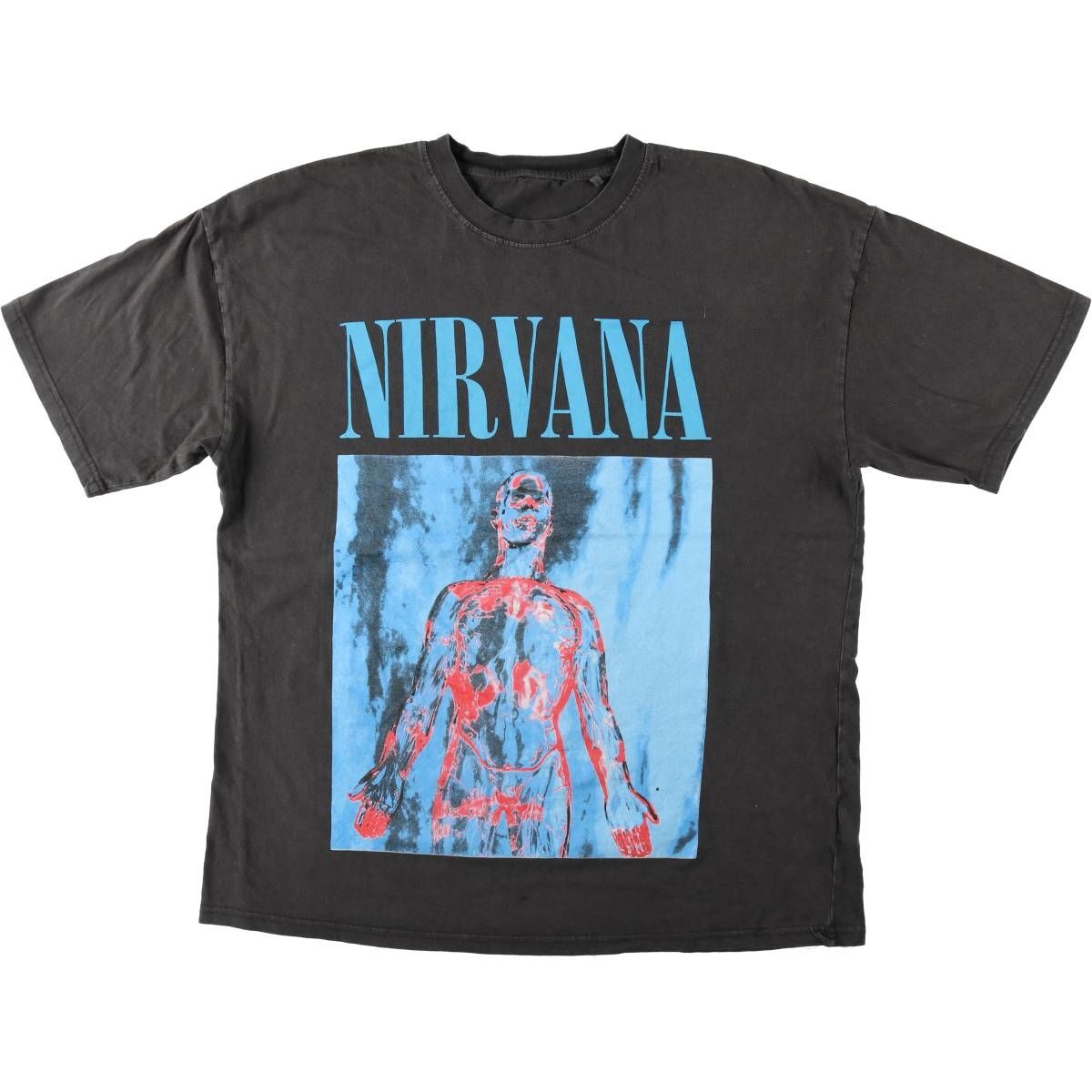 古着 NIRVANA ニルヴァーナ バンドTシャツ バンT メンズXL相当/eaa652917
