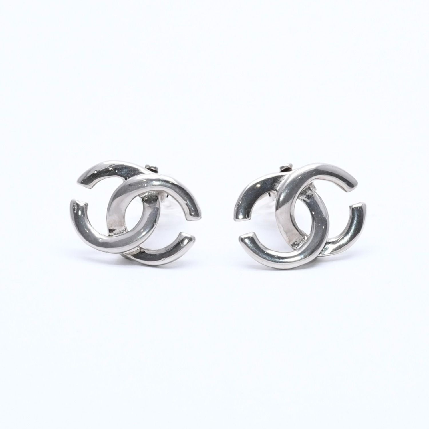 極美品 CHANEL シャネル イヤリング ピアス ココマーク 01P刻印