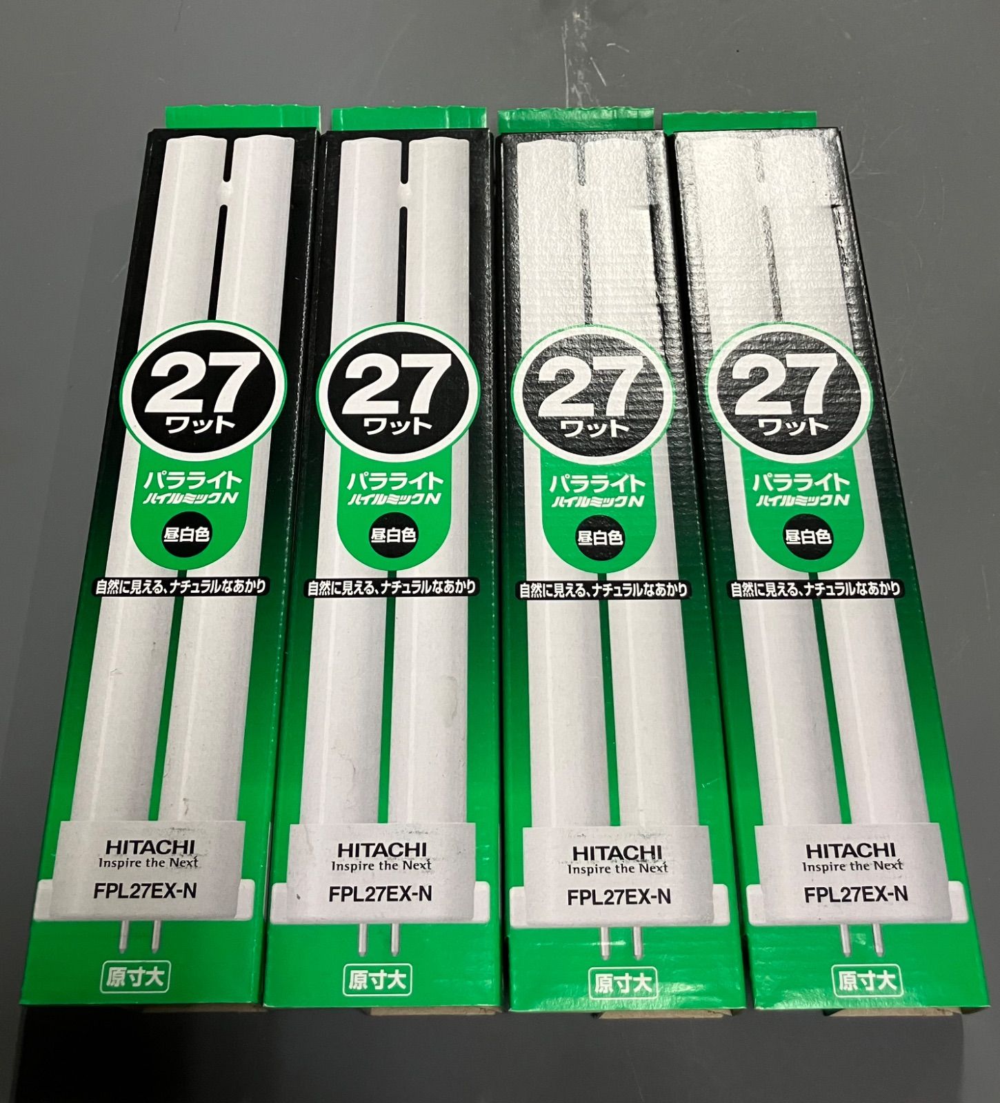 新古品】HITACHI コンパクト形蛍光灯 FPL27EX-N【4本ｾｯﾄ】 - メルカリ
