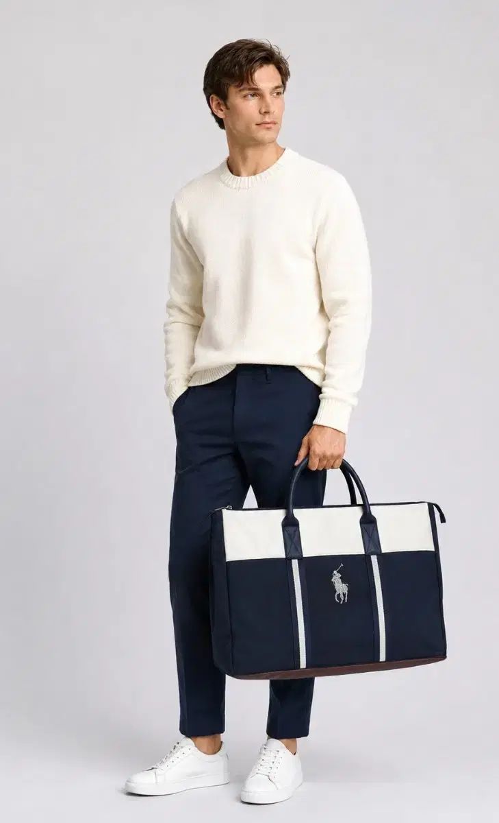 POLO RALPH LAUREN ポロラルフローレン キャンバス ダブルバッグ 旅行 