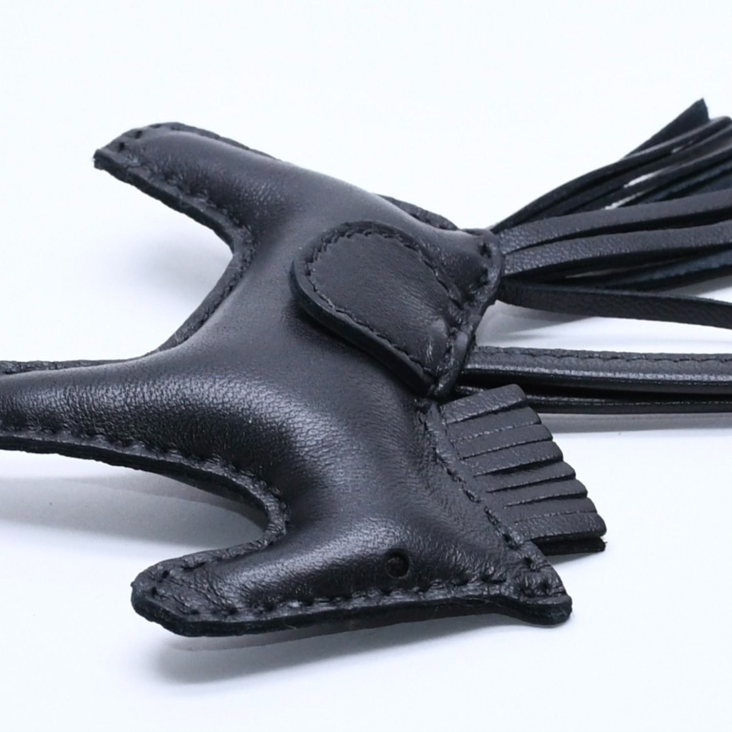 極美品 HERMES エルメス チャーム バッグチャーム ロデオPM SO BLACK