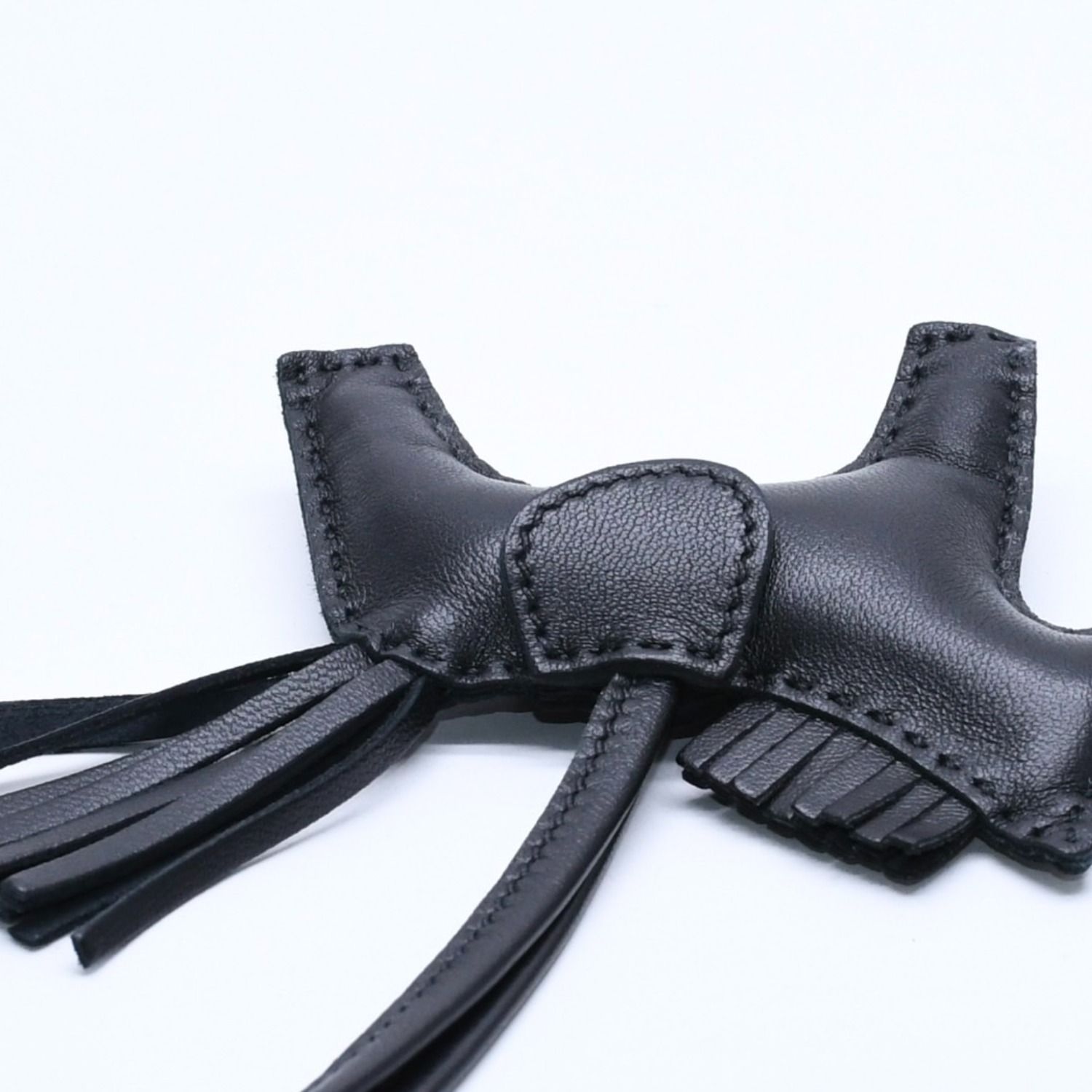 極美品 HERMES エルメス チャーム バッグチャーム ロデオPM SO BLACK