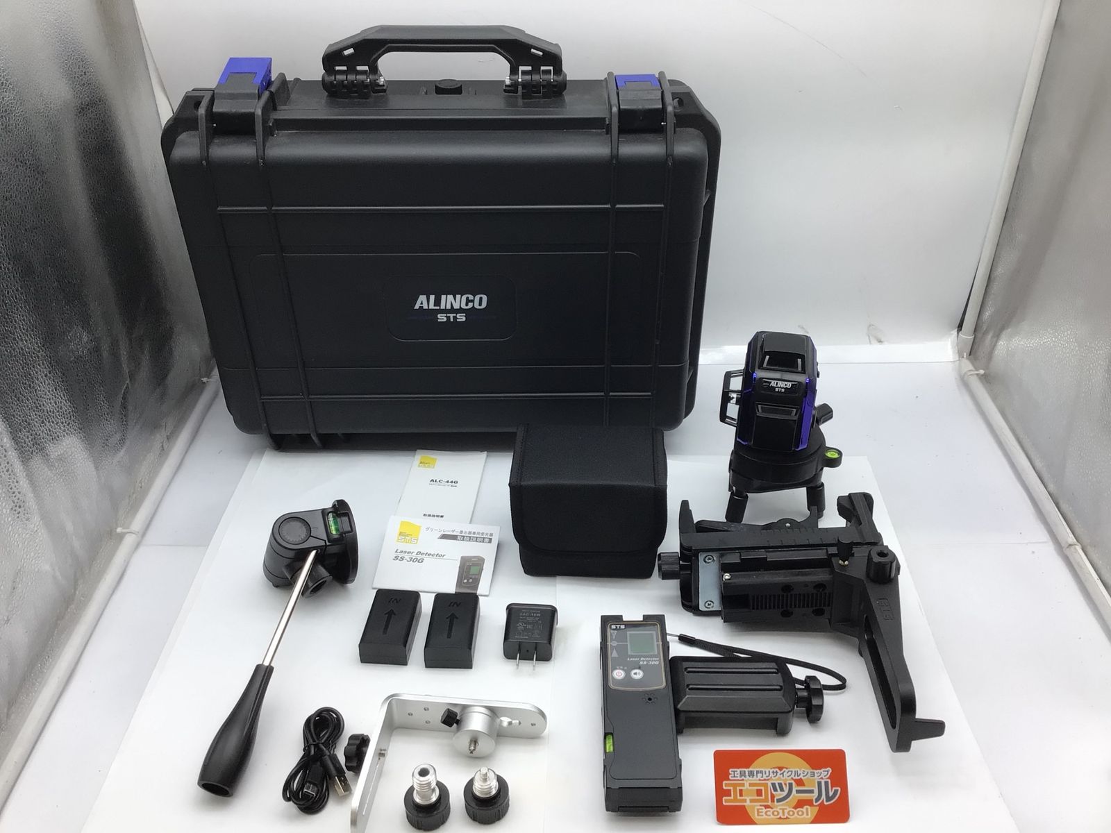 【中古品】ALINCO/アルインコ ALC-44G ☆ STS フルライングリーンレーザー墨出器【受光器・ケース付】 [IT_PAHQO][知立][M04] 42,257円