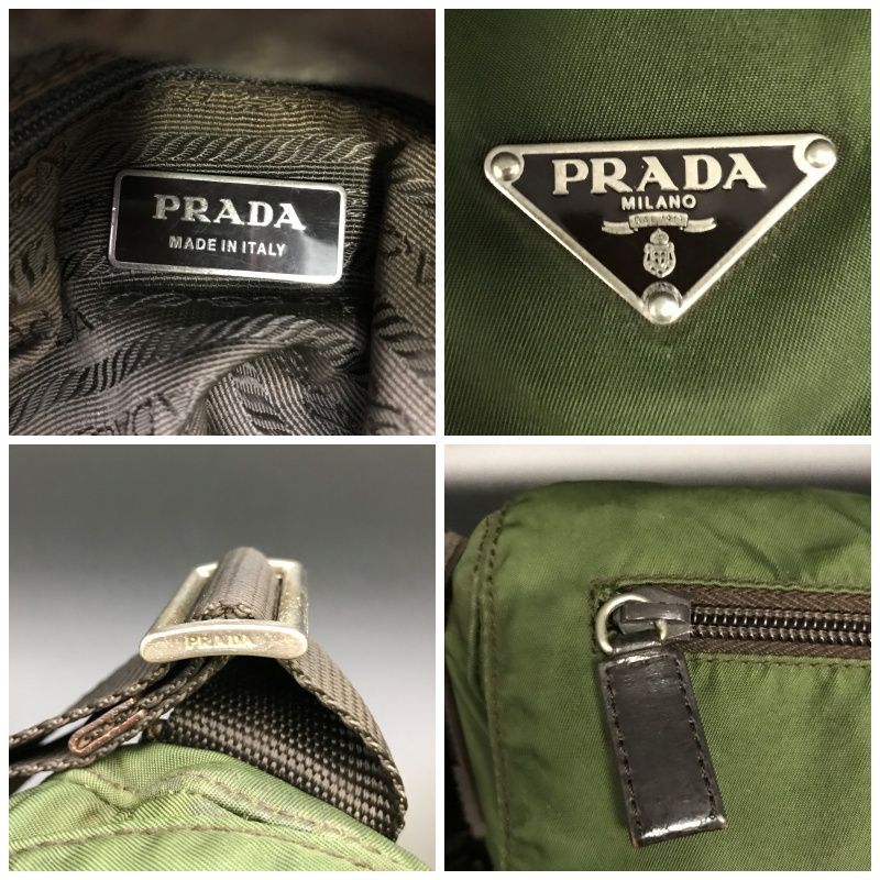 PRADA プラダ ショルダーバッグ 三角ロゴ ミニ ワンショルダー クロス