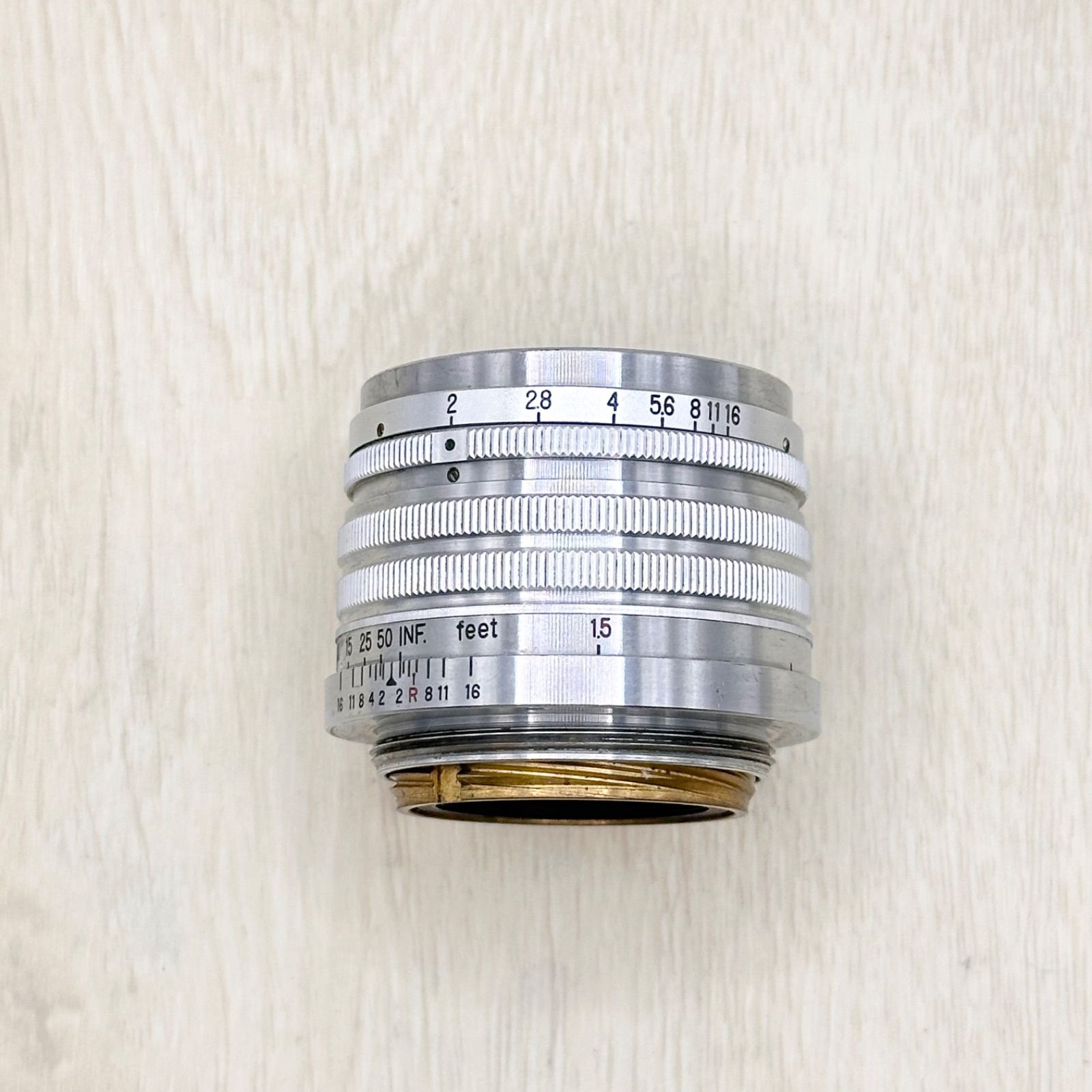 NIKKOR-H・C f=5cm 単焦点レンズ L39 Nippon Kogaku Japan NIKKOR-H.C 5cm F2 ニコン 日本光学 L39 M39