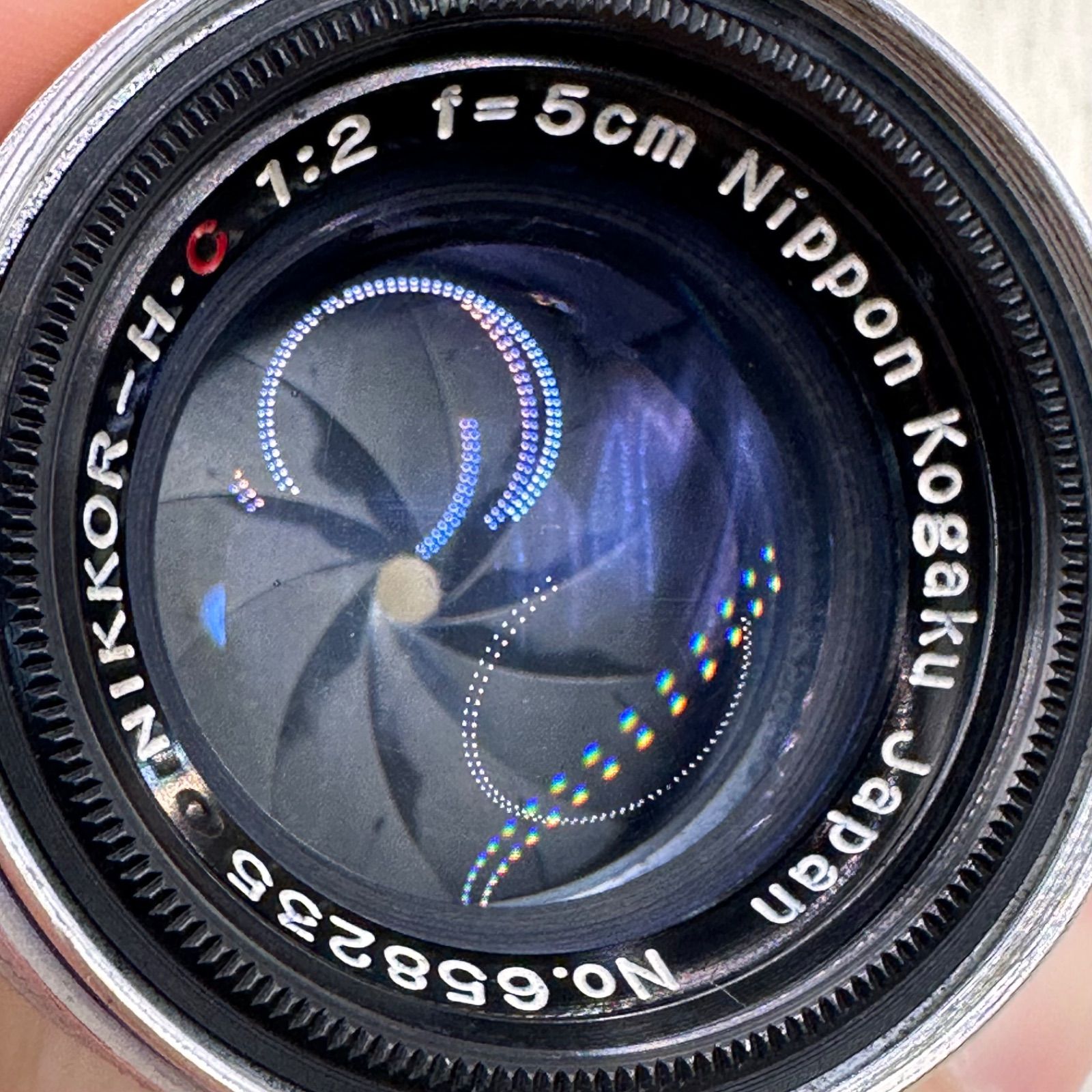 Nippon Kogaku Japan NIKKOR-H.C 5cm F2 ニコン 日本光学 L39 M39
