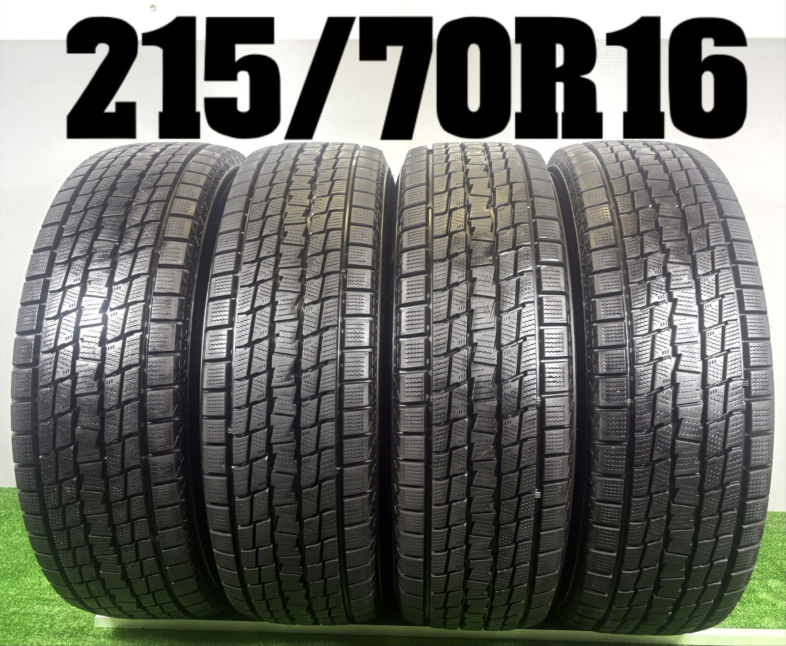 送料無料★215/70R16 グッドイヤー ICE NAVI SUV 2022年製 4本 冬 タイヤ スタッドレス 中古 TB1329