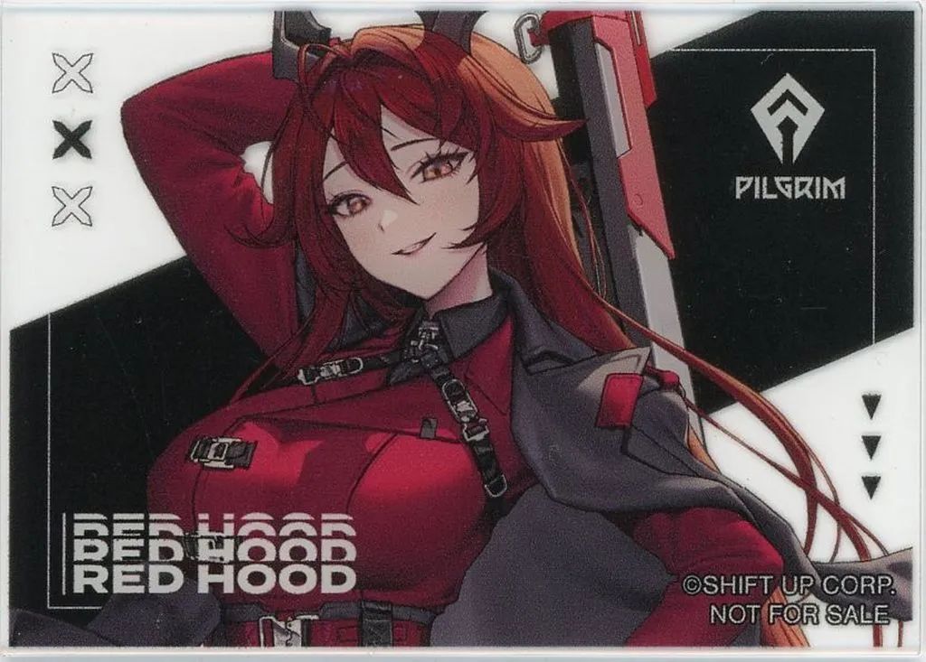 [중고] 캐릭터 카드 레드후드 러브카오씨 일러스트 택티컬 패션 Ver.아크릴 카드 “승리의 여신: NIKKE POP UP SHOP IN 마루이 러브카카오 일러스트 택티컬 패션 Ver.트레이딩