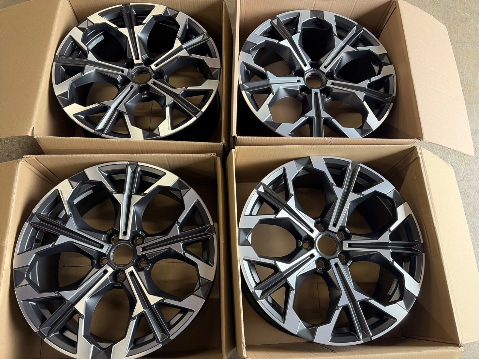 BMW G20 G21 G22 Individual　純正品 後期　ホイルのみ　19インチ　4本セット 124,000円