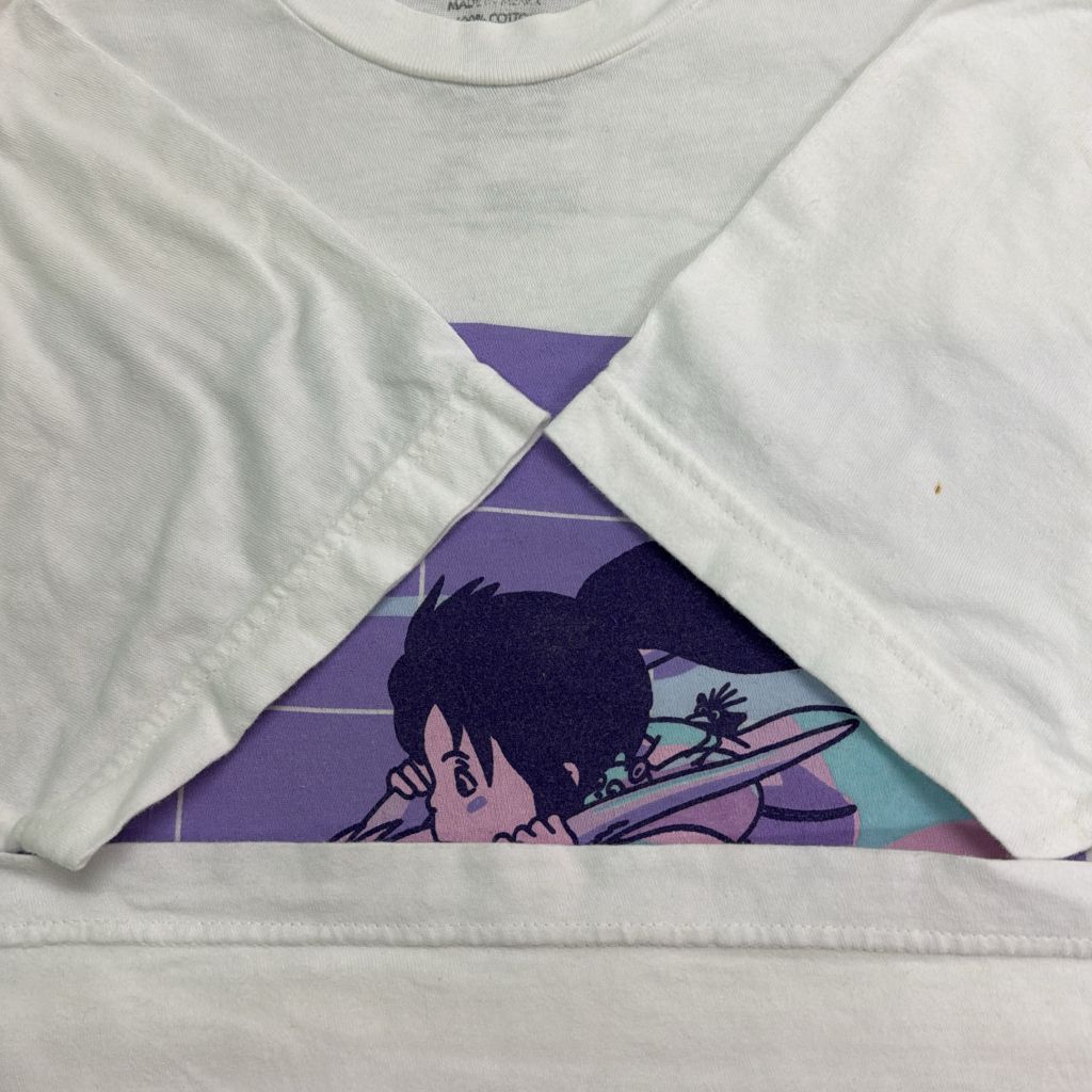 ジブリ 千と千尋の神隠し Ｔシャツ アニメ ムービー ホワイト(メンズ L)中古 古着 Y4017