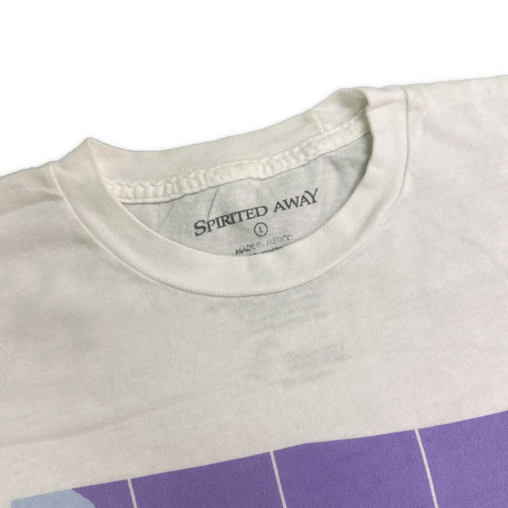 ジブリ 千と千尋の神隠し Ｔシャツ アニメ ムービー ホワイト(メンズ L)中古 古着 Y4017